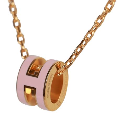 hermes pop h necklace mini|hermes h bubble necklace.